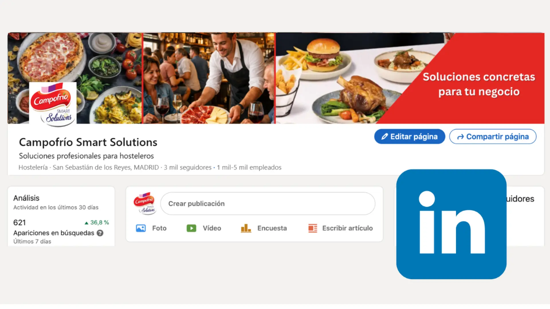 LinkedIn Campofrio Smart Solutions