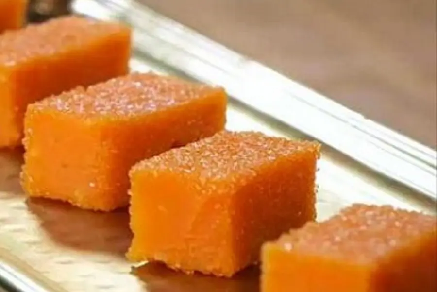 gominola de calabaza y azahar