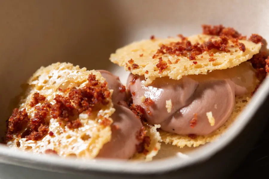 receta_Cortes de Foie y Grana Padano