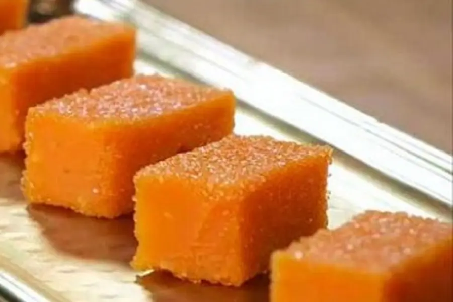 gominola de calabaza y azahar
