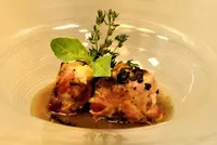 Ravioli de Guanccialle y Gambones