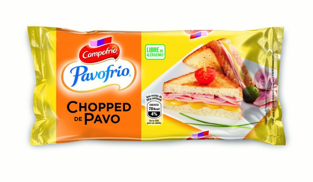 CHOPPED PAVO PAVOFRIO 380G - Campofrío Smart Solutions