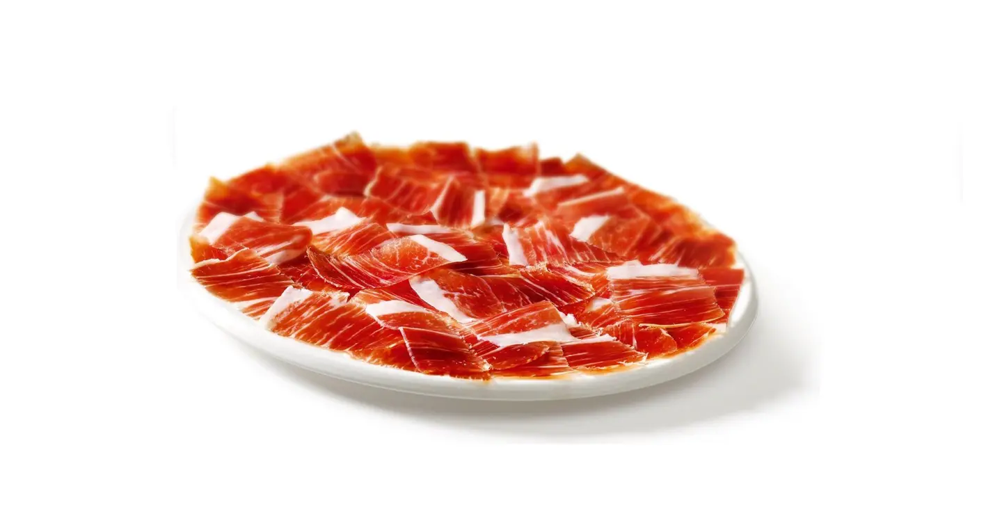 Plato jamón