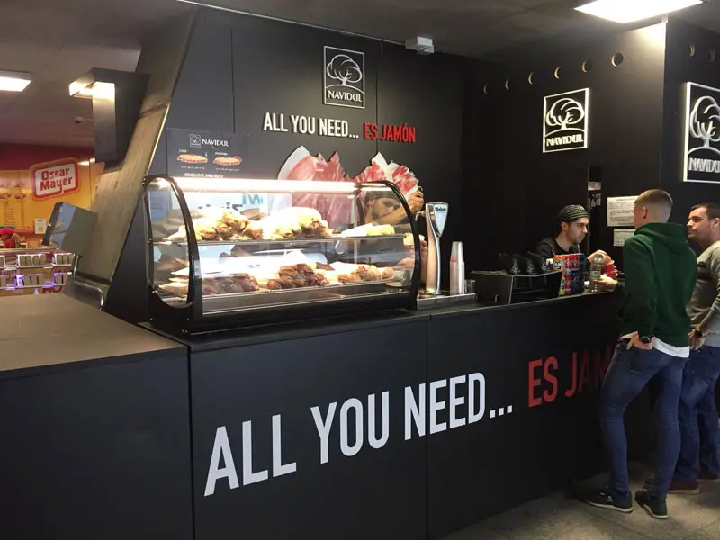 Stand jamón