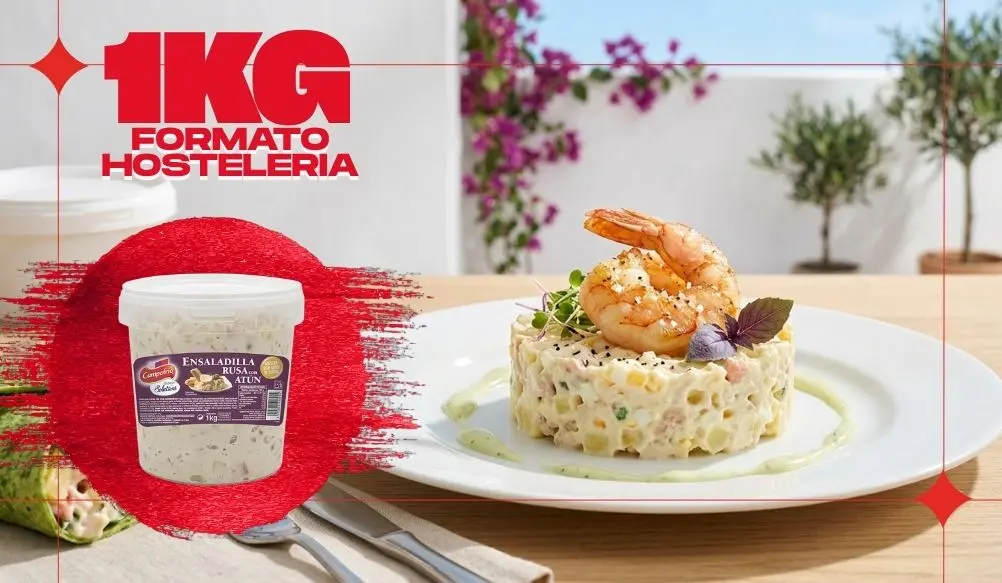Ensaladilla rusa formato 1 kg hosteleria